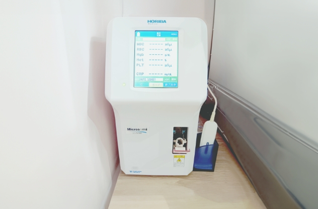 自動血球計数CRP測定装置